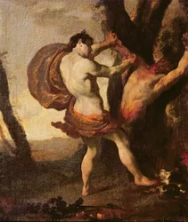 Apollo vilt Marsyas, ca. 1627